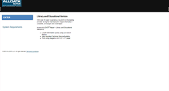Desktop Screenshot of library.alldatapro.com